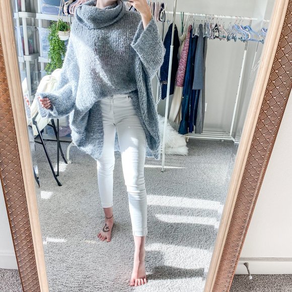 ❤️SOLD❤️Free People Alpaca Funnel Turtleneck Soft - Picture 2 of 10